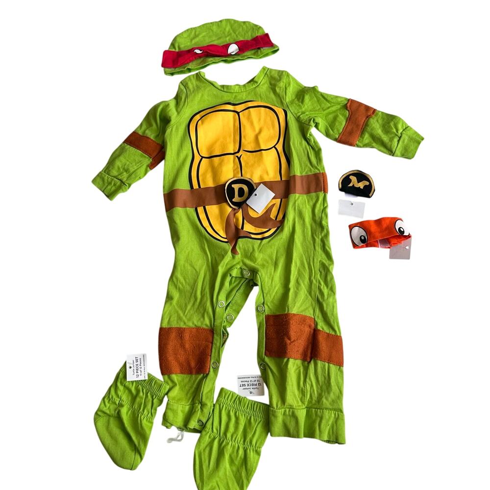 Teenage Mutant Ninja Turtles Halloween Costume - 6 Pieces